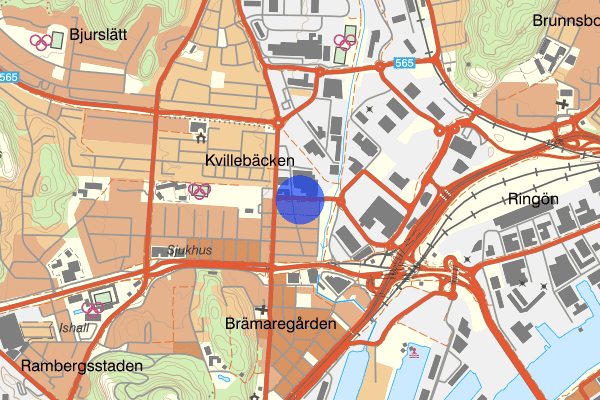 Färgfabriksgatan 21 augusti 15.23, Trafikolycka, Göteborg