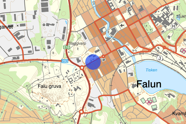 Gruvgatan 22 augusti 15.01, Trafikolycka, Falun