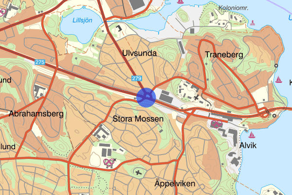 Ulvsundaplan 22 augusti 16.20, Trafikolycka, Stockholm