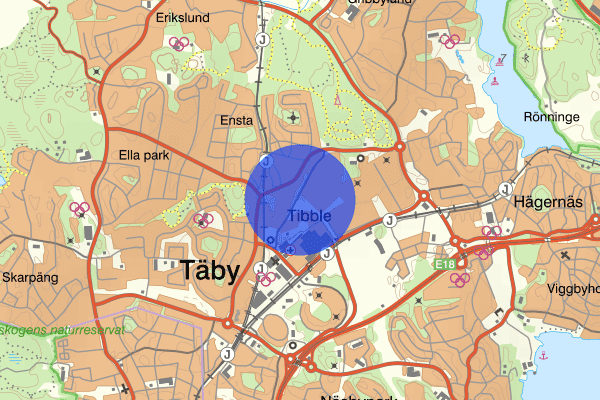 Åkerbyvägen 23 augusti 10.10, Rattfylleri, Täby