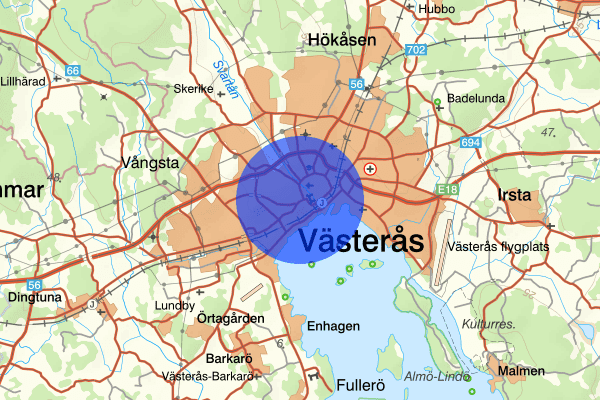 Västermalm 23 augusti 10.05, Stöld/inbrott, Västerås