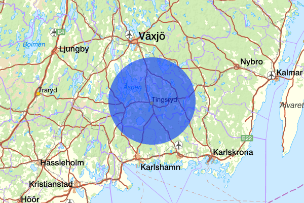  24 augusti 02.52, Mord/dråp, försök, Tingsryd