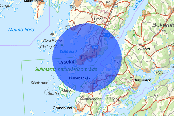 Lysekil 25 augusti 16.24, Brand, Lysekil