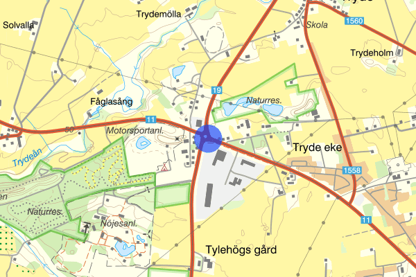 Svampakorset 26 augusti 07.46, Trafikolycka, Tomelilla