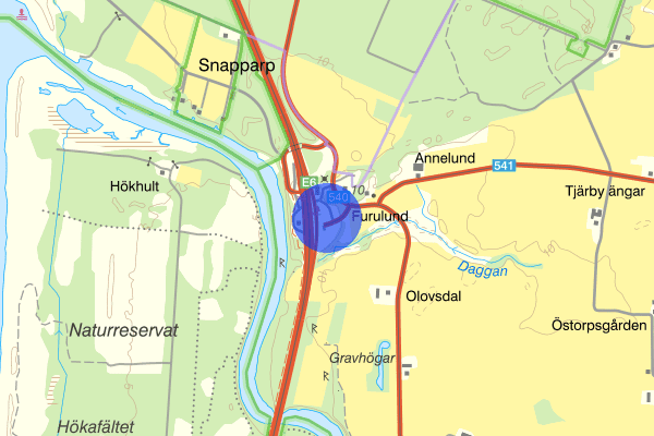 Snapparp Östra 26 augusti 15.11, Trafikolycka, Halmstad