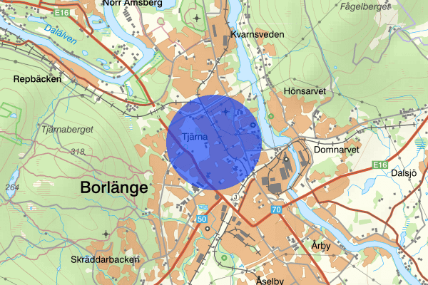Bullermyren 26 augusti 17.40, Rattfylleri, Borlänge