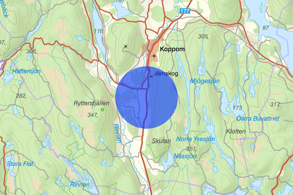Hajom 27 augusti 07.05, Sammanfattning natt, Värmlands län