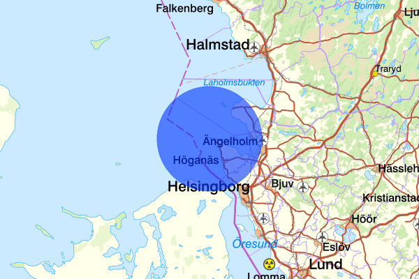 27 augusti 15.58, Arbetsplatsolycka, Höganäs