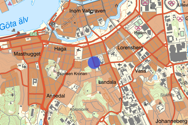 Viktoriagatan 27 augusti 19.22, Farligt föremål, misstänkt, Göteborg