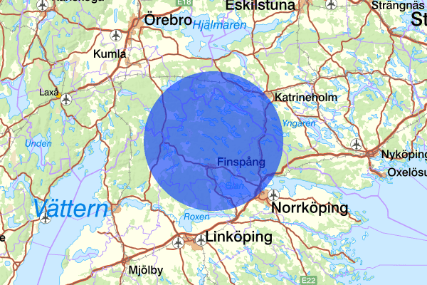 27 augusti 19.34, Trafikhinder, Finspång