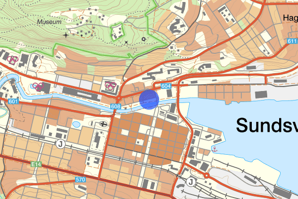 Skepparegatan 29 augusti 12.03, Rattfylleri, Sundsvall