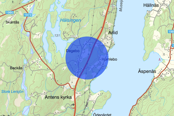 Degebovägen 29 augusti 13.58, Anträffad död, Alingsås