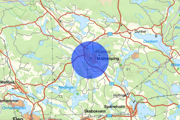 Malmköping 30 augusti 11.29, Misshandel, Flen