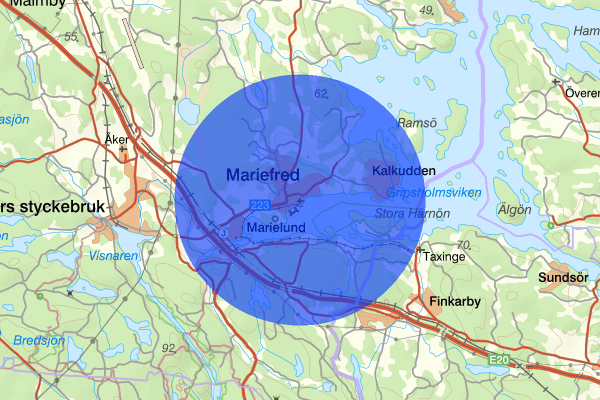 Mariefred 31 augusti 09.16, Trafikolycka, personskada, Strängnäs