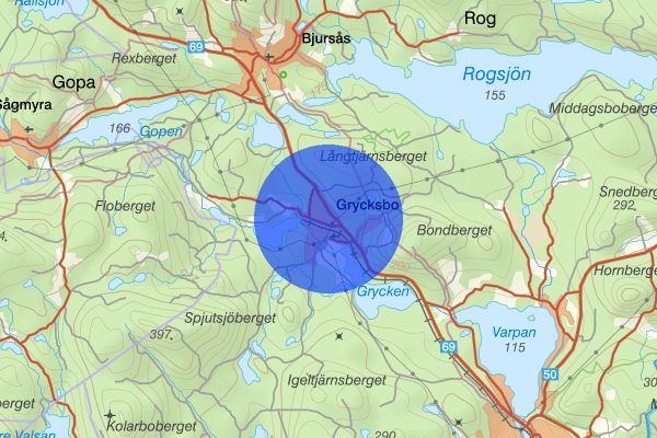 Grycksbo 04 september 13.05, Trafikolycka, Falun