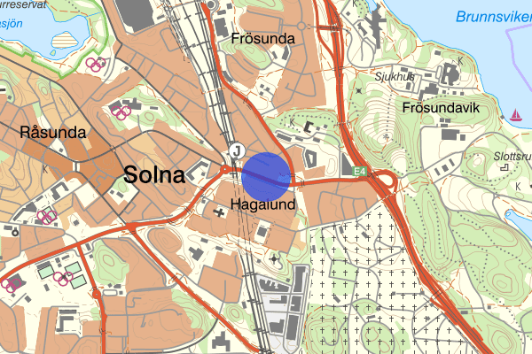 Frösundaleden 04 september 16.42, Trafikolycka, Solna