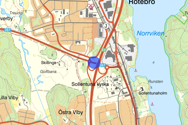 Stäketvägen 04 september 18.48, Trafikolycka, singel, Järfälla