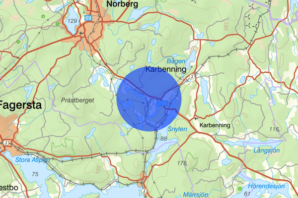 Högfors 07 september 12.14, Trafikolycka, Norberg