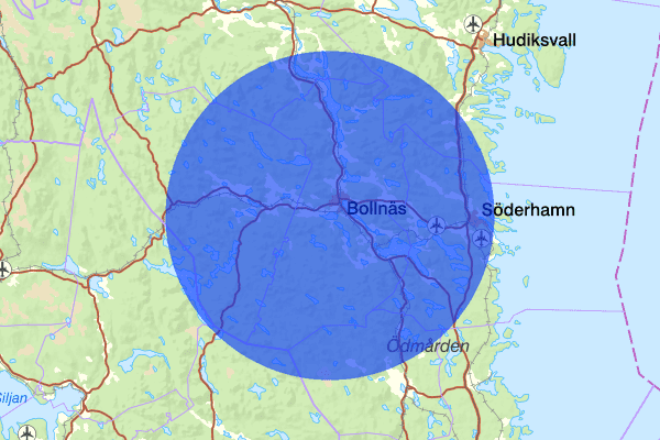 08 september 03.49, Ofredande/förargelse, Bollnäs