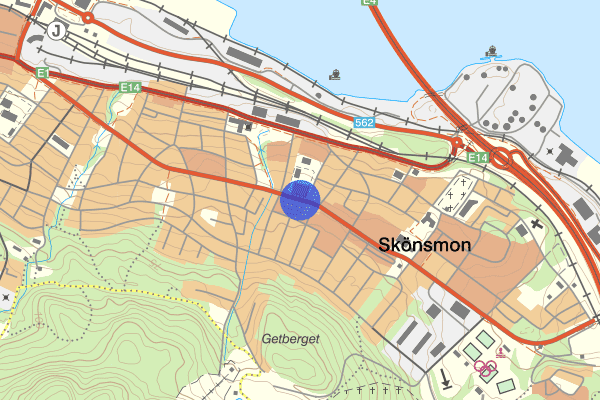 Fridhemsgatan 08 september 16.35, Trafikkontroll, Sundsvall