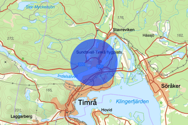 Bergeforsen 08 september 18.43, Trafikkontroll, Timrå