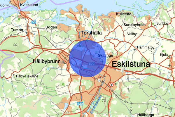Slagsta 09 september 13.31, Rån övrigt, Eskilstuna
