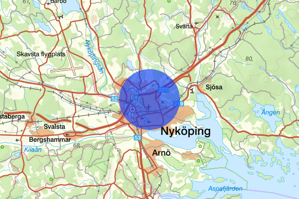 Brandkärr 10 september 09.46, Misshandel, Nyköping