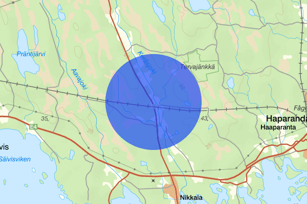 Keräsjoki 11 september 06.48, Sammanfattning natt, Norrbottens län