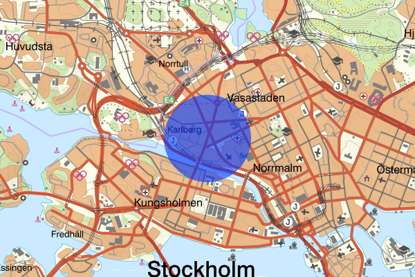 Sankt Eriksplan 11 september 09.23, Trafikolycka, personskada, Stockholm