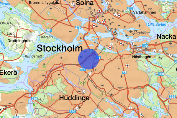 Västberga 11 september 15.37, Trafikolycka, Stockholm