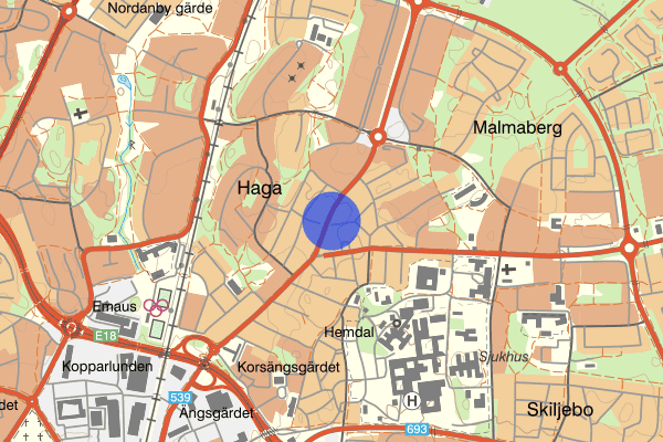 Malmabergsgatan 14 september 09.39, Trafikolycka, personskada, Västerås