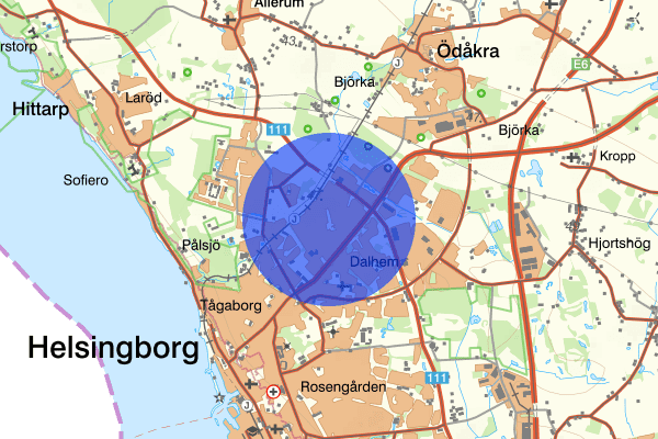 Berga 16 september 22.03, Misshandel, grov, Helsingborg