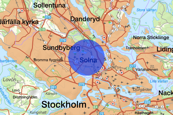 Råsunda 17 september 08.52, Trafikolycka, smitning från, Solna