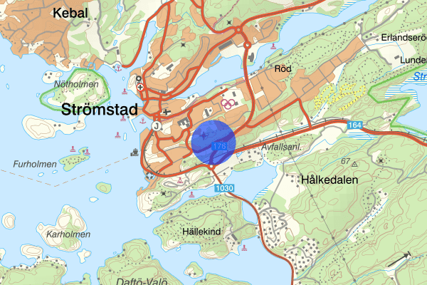 Myrängsvägen 18 september 15.42, Trafikolycka, personskada, Strömstad