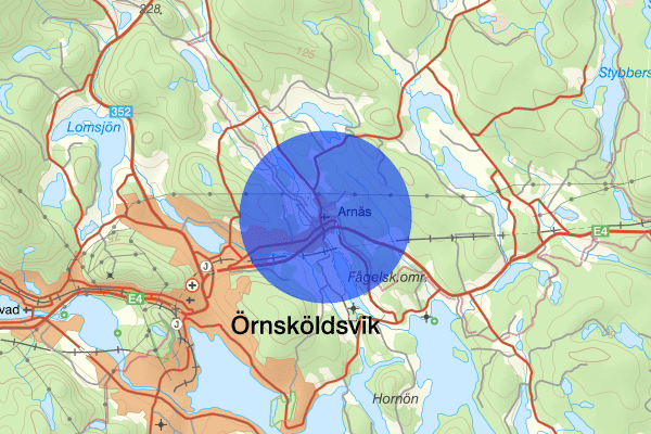 Arnäsvall 19 september 17.46, Trafikolycka, singel, Örnsköldsvik