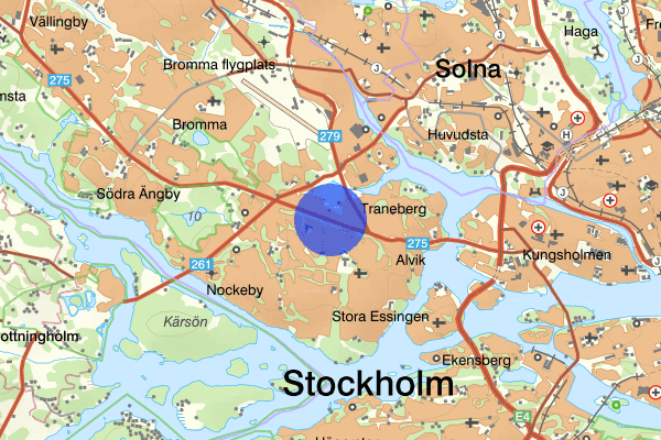 Drottningholmsvägen 19 september 18.01, Trafikolycka, personskada, Stockholm