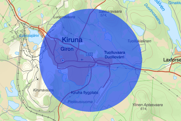 Kiruna 20 september 14.52, Misshandel, Kiruna