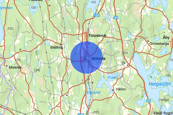 Moheda 20 september 23.39, Övrigt, Alvesta