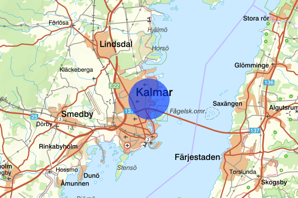 Berga 21 september 22.00, Rattfylleri, Kalmar
