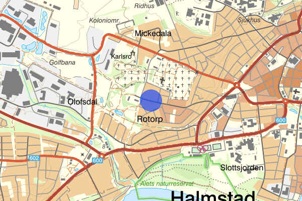 Fågelvägen 22 september 14.28, Farligt föremål, misstänkt, Halmstad