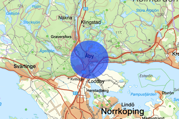 Åby 22 september 18.00, Trafikolycka, Norrköping
