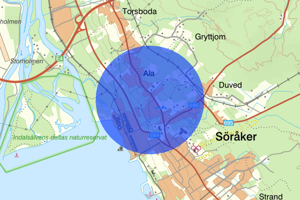 Rigstavägen 23 september 09.41, Trafikkontroll, Timrå