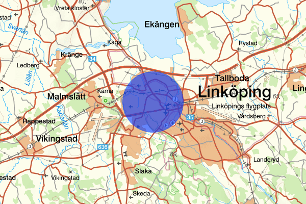 Gottfridsberg 23 september 15.49, Trafikolycka, personskada, Linköping