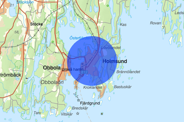 Holmsund 24 september 14.11, Vapenlagen, Umeå