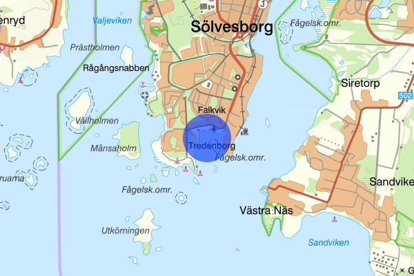 Tredenborgsvägen 26 september 00.47, Arbetsplatsolycka, Sölvesborg