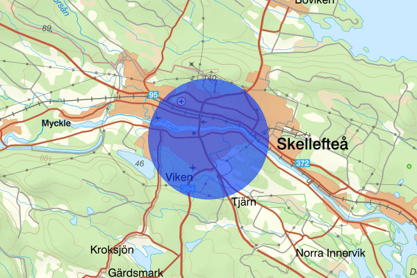 Anderstorp 26 september 12.35, Trafikolycka, Skellefteå