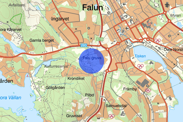 Falu Gruva 26 september 20.53, Fylleri/LOB, Falun