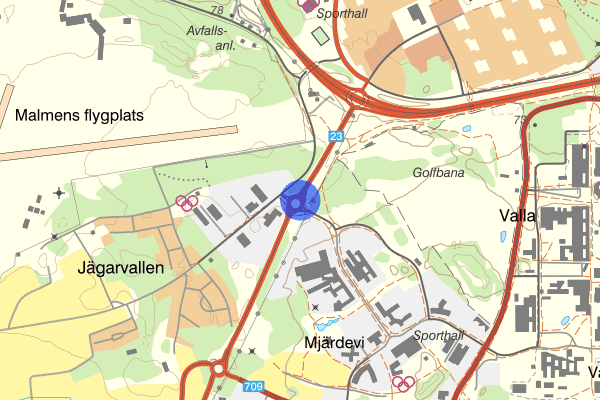 Mjärdevirondellen 27 september 10.21, Trafikolycka, Linköping