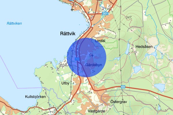 Gärdebyn 27 september 10.27, Brand, Rättvik