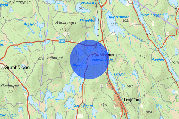 Rämmen 28 september 07.14, Sammanfattning natt, Värmlands län